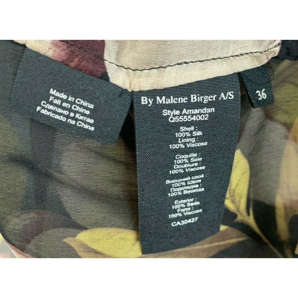 MALENE BIRGER • Silk Floral Tank • Size 36 - Picture 5 of 5